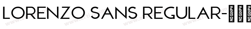 Lorenzo Sans Regular字体转换 Lorenzo Sans Regular字体转换